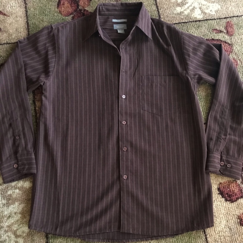 Sueded silk like dress shirt